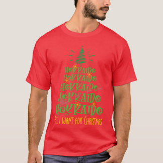 Hokkaido Weihnachts-Hund züchten Weihnachtsfreunde T-Shirt