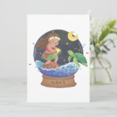 Hoku finden: Die Star Illustration Einladung (Stehend Vorderseite)