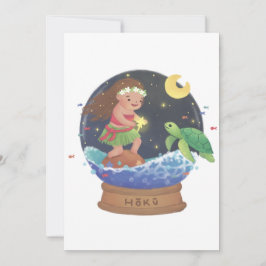 Hoku finden: Die Star Illustration Einladung