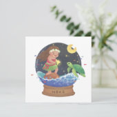 Hoku finden: Die Star Illustration Einladung (Stehend Vorderseite)