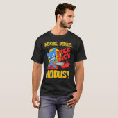 Hokus Pokus Fick Dich Modus Human Hate Man T-Shirt (Vorne ganz)