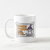 Hokus Pokus Ich brauche Kaffee zum Fokussieren Zau Kaffeetasse (Links)