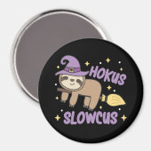 Hokus Slowcus - Fault Hexenkraut Halloween Kostümm Magnet (Vorderseite/Rückseite)
