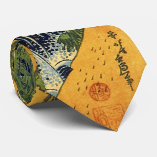 Hokusai 1760-1849 - Sand und Wasser Krawatte (Gerollt)