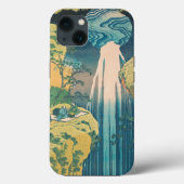 Hokusai Amida Falls Japan Wasserfall Case-Mate iPhone Hülle (Rückseite)