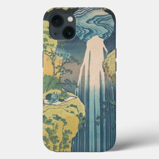 Hokusai Amida Falls Japan Wasserfall Case-Mate iPhone Hülle (Rückseite)