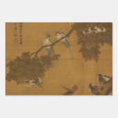 Hokusai Amida Falls Japan Wasserfall Geschenkpapier Set (Vorderseite 3)