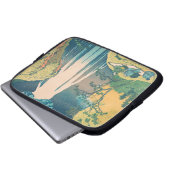 Hokusai Amida Falls Japan Wasserfall Laptopschutzhülle (Vorne Knopf)