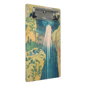 Hokusai Amida Falls Japan Wasserfall Mini Klemmbrett (Schrägansicht)