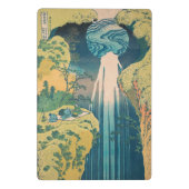 Hokusai Amida Falls Japan Wasserfall Mini Klemmbrett (Rückseite)