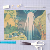 Hokusai Amida Falls Japan Wasserfall Seidenpapier (Handwerk)