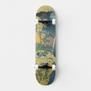 Hokusai Amida Falls Japan Wasserfall Skateboard