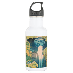 Hokusai Amida Wasserfall Japan Wasserfall  Edelstahlflasche
