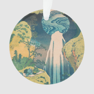 Hokusai Amida Wasserfall Japan Wasserfall Ornament