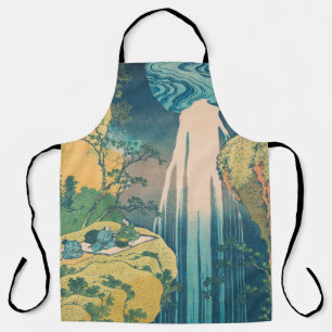 Hokusai Amida Wasserfall Japan Wasserfall Schürze