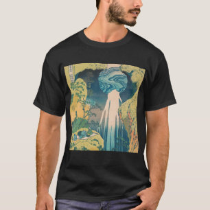 Hokusai Amida Wasserfall Japan Wasserfall T-Shirt