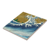 Hokusai Big Wave Japan japanische Kunst Fliese (Seite)