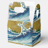 Hokusai Big Wave Japan japanische Kunst Geschenkschachtel (Geöffnet)