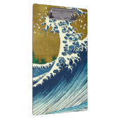 Hokusai Big Wave Japan japanische Kunst Klemmbrett (Rechts)