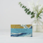 Hokusai Big Wave Japan japanische Kunst Visitenkarte (Stehend Vorderseite)