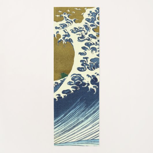 Hokusai Big Wave Japan japanische Kunst Yogamatte (Vorderseite)