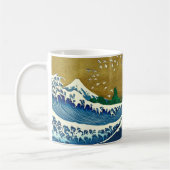 Hokusai Big Wave Japan Vintager Ozean Kaffeetasse (Links)