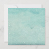 Hokusai Blue Waves Mitteilungskarte (Rückseite)