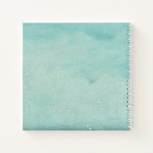 Hokusai Blue Waves Notizblock (Rückseite)