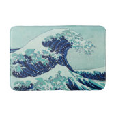 Hokusai Blue Waves Pattern Badematte (Vorderseite)