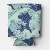 Hokusai Blue Waves Pattern Dosenkühler (Vorderseite)