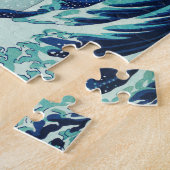 Hokusai Blue Waves Puzzle (Seite)
