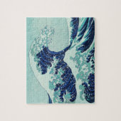 Hokusai Blue Waves Puzzle (Vertikal)
