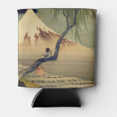 Hokusai Boy View Mount Fuji Japanisch Vintag Dosenkühler (Vorderseite)
