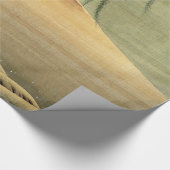 Hokusai Boy View Mount Fuji Japanisch Vintag Geschenkpapier (Ecke)