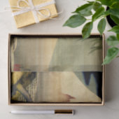 Hokusai Boy View Mount Fuji Japanisch Vintag Seidenpapier (Geschenk)