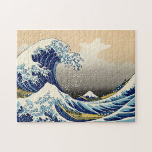 Hokusai das große Wellen-Puzzlespiel Puzzle