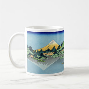 Hokusai - Der Fuji spiegelt sich im Kawaguchi-See Kaffeetasse