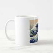 Hokusai: Die große Welle von Kanagawa Kaffeetasse (Links)