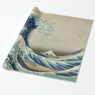 Hokusai Die Große Welle vor Kanagawa GalerieHD Geschenkpapier