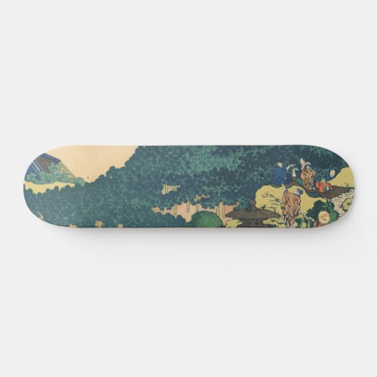 Hokusai: Die KreisKiefer von Aoyama Skateboard (Horizontal)