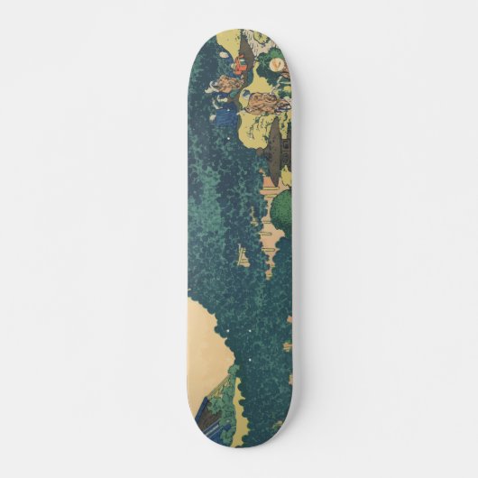 Hokusai: Die KreisKiefer von Aoyama Skateboard (Vorne)