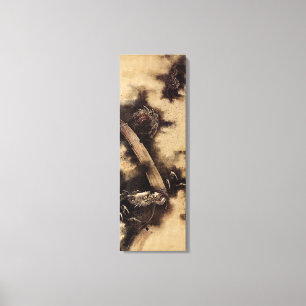 Hokusai Drache Leinwanddruck