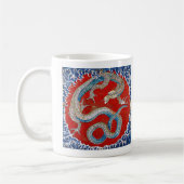 HOKUSAI , “ Dragon ”、『龍図』 Kaffeetasse (Links)