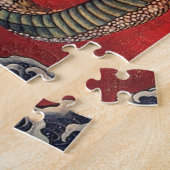 Hokusai Dragon Japanisch Vintag Katsushika Hokusai Puzzle (Seite)
