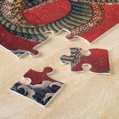 Hokusai Dragon Japanisch Vintag Katsushika Hokusai Puzzle (Seite)