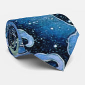 Hokusai Feminine Wave Vintager Ozean Krawatte (Gerollt)