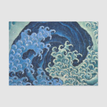 Hokusai Feminine Wave Vintager Ozean
