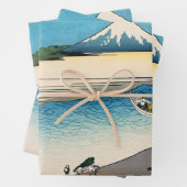 Hokusai - Fluss Tama in der Provinz Musashi Geschenkpapier Set (Beispiel)