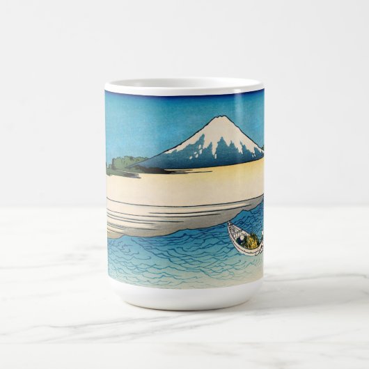 Hokusai - Fluss Tama in der Provinz Musashi Kaffeetasse (Mittel)