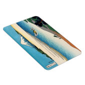 Hokusai - Fluss Tama in der Provinz Musashi Magnet (Rechte Seite)